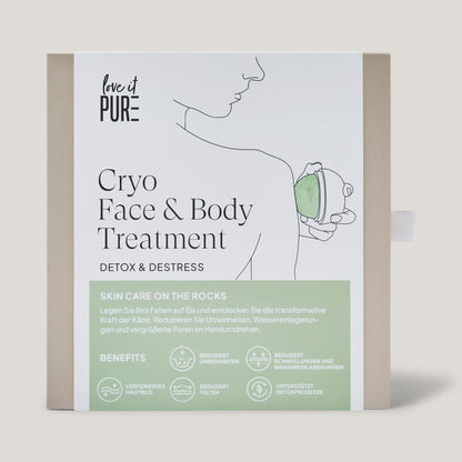 Cryo Set Detox & Destress Wirkstoff-Kältetherapie