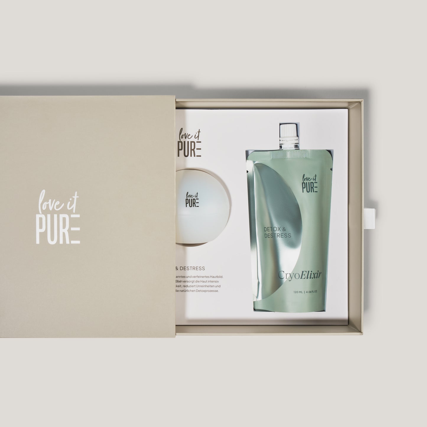 Cryo Set Detox & Destress Wirkstoff-Kältetherapie