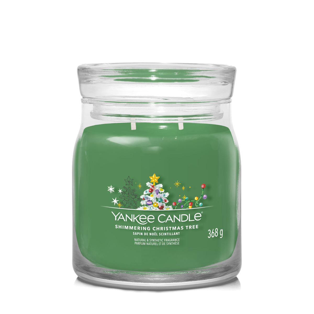 Simmering Christmas Tree Signature Medium Jar 368g