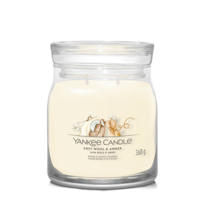Soft Wool & Amber  Medium Jar 368g